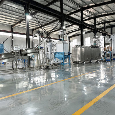 Máy đùn thức ăn cho thú cưng trục vít đôi 2 - 5 tấn Thiết bị chế biến thức ăn cho chó