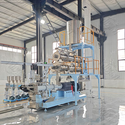 Dòng sản xuất Thức ăn gia súc tự động Thép không gỉ Cat / Fish