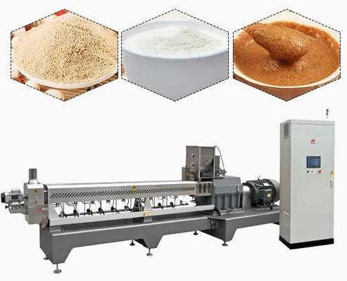 Máy đùn trục vít đôi, dây chuyền sản xuất tinh bột biến đổi