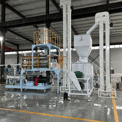 Tự động thức ăn vật nuôi đùn khác nhau khuôn hình dạng thép không gỉ bánh quy dây chuyền sản xuất