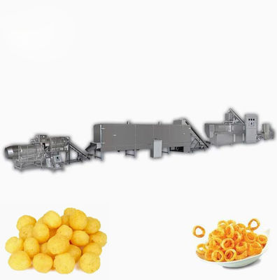 Máy làm đồ ăn nhẹ dạng viên 3D tùy chỉnh 200-260kg/H Hình tam giác, Hình tròn, Ống, Vòng hành tây