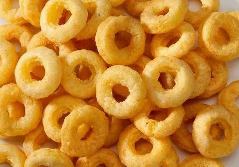 Máy làm đồ ăn nhẹ dạng viên 3D tùy chỉnh 200-260kg/H Hình tam giác, Hình tròn, Ống, Vòng hành tây