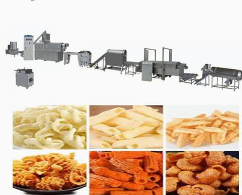 Máy đóng hộp Snack 3D Bugles Năng suất thấp Đối với Pasta Thực phẩm Macaroni