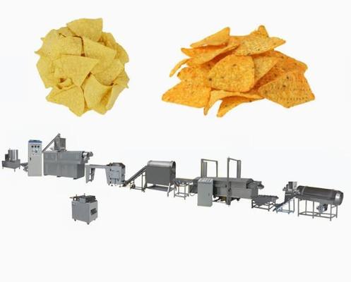 Double Screw Snack Extruder Machine, dây chuyền sản xuất thực phẩm tự động Pellet