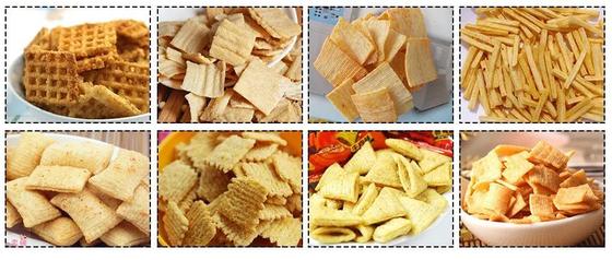 Thức ăn tự động Fried Extrusion Food 3D Snack Pellet Máy móc Tiêu chuẩn CE