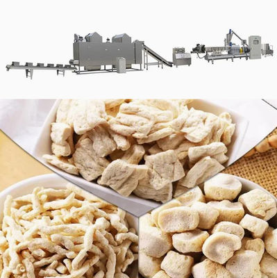 Máy ép đùn đậu nành tự động và liên tục cho Protein đậu nành / Protein kết cấu