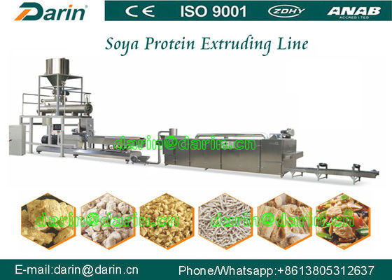 Đậu nành kết cấu protein đậu nành máy đùn, máy nghiền ngô