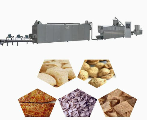 Đậu nành kết cấu protein đậu nành máy đùn, máy nghiền ngô