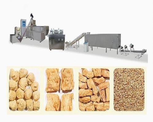 CE ISO9001 Tiêu chuẩn Máy ép đùn đậu nành đầy đủ chất lượng Dây chuyền sản xuất