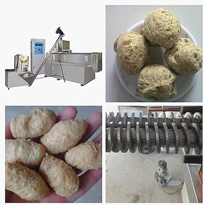 Máy xay đậu nành có công suất cao Máy xay đậu nành với máy đùn trục vít đôi