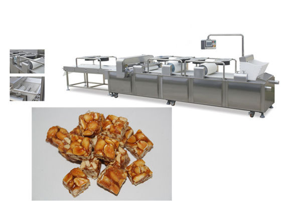 Thanh ngũ cốc bằng thép không gỉ Máy làm thanh Granola Máy cắt cán