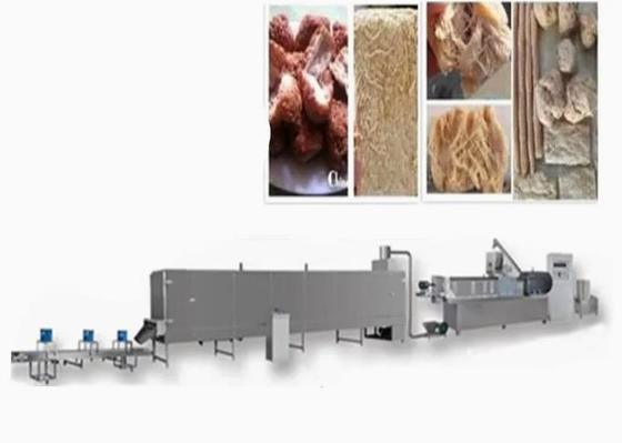 Protein đậu nành chuyên nghiệp Thực phẩm máy ép đùn Hiệu suất ổn định