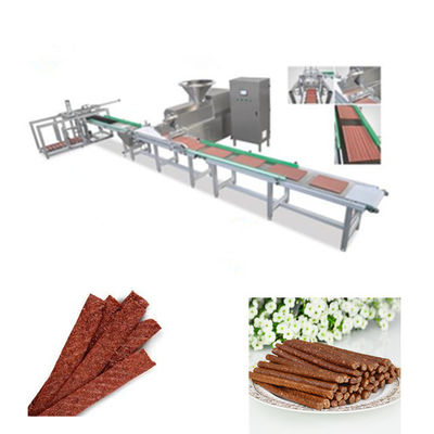 Cho chó nhai đồ ăn nhẹ Máy đùn lạnh để làm thịt dải