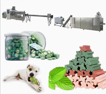 Các hình dạng khác nhau Máy điều trị vật nuôi Chó nhai thức ăn nhẹ Thiết bị chế biến thực phẩm Máy đùn