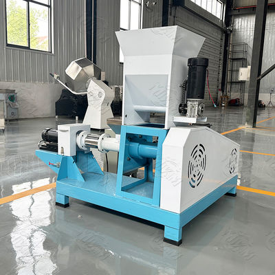 Máy ép thức ăn cho chó trục vít đơn Sản xuất nhanh cho vật nuôi