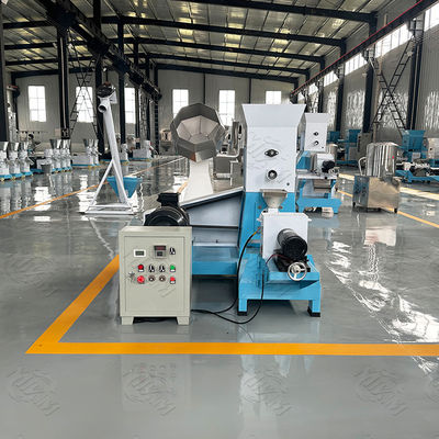 Máy ép thức ăn cho chó trục vít đơn Sản xuất nhanh cho vật nuôi