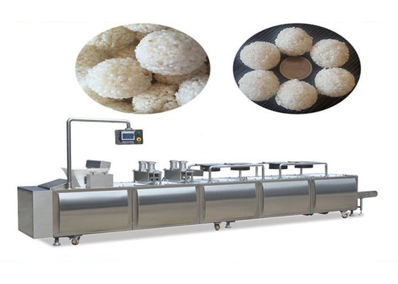 Máy tạo hình viên ngũ cốc SUS304 mới có chứng chỉ CE, Máy làm bánh gạo phồng