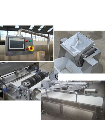 Thanh Granola thép không gỉ / Máy cắt giòn đậu phộng Dòng đầy đủ