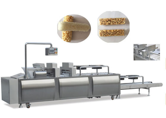 Cấp thực phẩm Puffed Rice ngũ cốc Bar Making Machine 100 ~ 200kg mỗi giờ