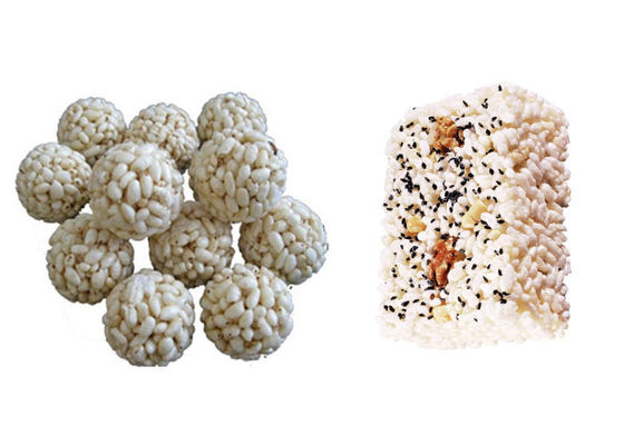 Máy làm bóng ngũ cốc DRC-65 với PLC Siemens và màn hình cảm ứng