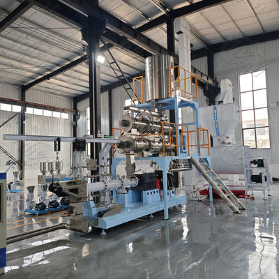 Dây chuyền sản xuất thức ăn cho cá nổi 2 tấn / giờ Siemens PLC Coltroller