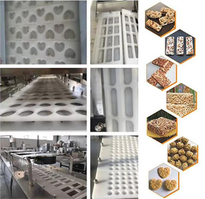 Các loại hạt ngũ cốc sôcôla yến mạch đa quốc gia hạt kẹo thanh đúc khuôn / Snacks Making Machine