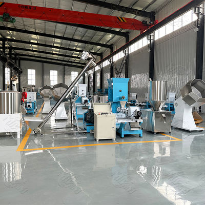Dây chuyền sản xuất thức ăn cho thú cưng tốc độ cao phổ biến WEG Motor với bảo hành 3 năm