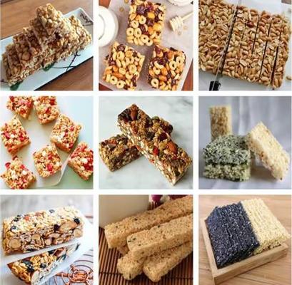 Khỏe mạnh Snack Sô cô la Nut Cereal Năng lượng Bar Hình thành Máy / ngũ cốc làm cho máy