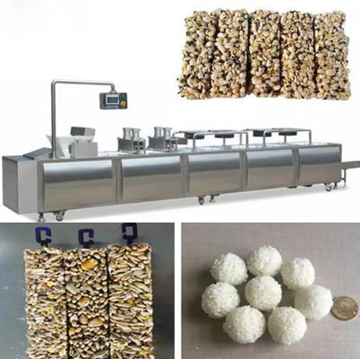 Trái cây trái cây / Candy Bar Snack Making Machine Tự động hoạt động dễ dàng