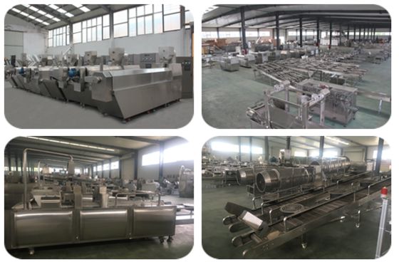 400kg / giờ Máy xử lý xúc xắc thịt chó Màn hình cảm ứng PLC