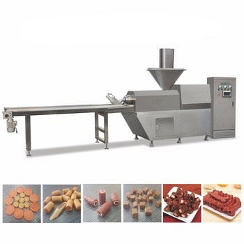 Thịt thú cưng Jerky Đồ ăn nhẹ Dây chuyền sản xuất thức ăn cho thú cưng Đùn lạnh