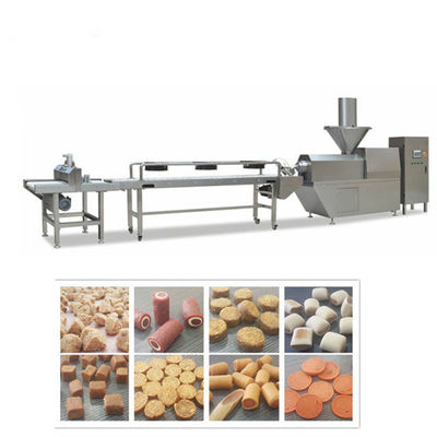 Thịt thú cưng Jerky Đồ ăn nhẹ Dây chuyền sản xuất thức ăn cho thú cưng Đùn lạnh