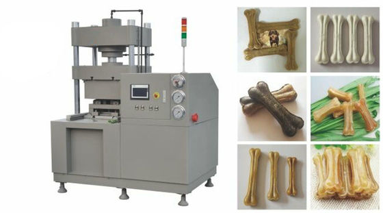 Dây chuyền sản xuất thức ăn cho chó bằng da bò PLC