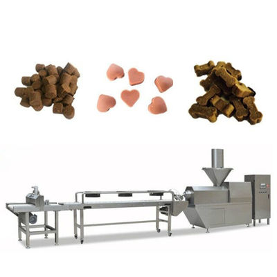 Thịt Jerky Thịt mềm Chó nhai Dây chuyền sản xuất thức ăn cho vật nuôi Siemens PLC