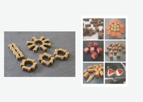 Tự động Gà / cá / thịt cừu Thịt xơ làm thức ăn / Máy ép đùn lạnh với Siemens PLC