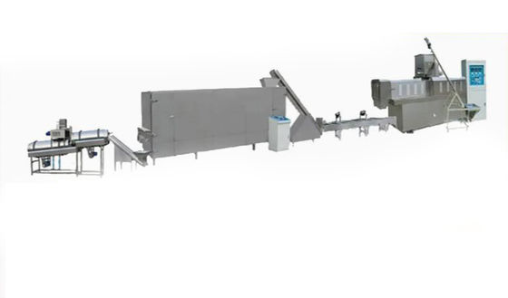 Bột dinh dưỡng lành mạnh Dây chuyền sản xuất thức ăn cho thú cưng Bữa sáng Cháo Twin Vít