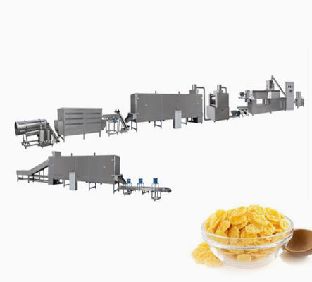 Dây chuyền sản xuất bột ngũ cốc / Bánh rán bằng bông ngô với giấy chứng nhận CE