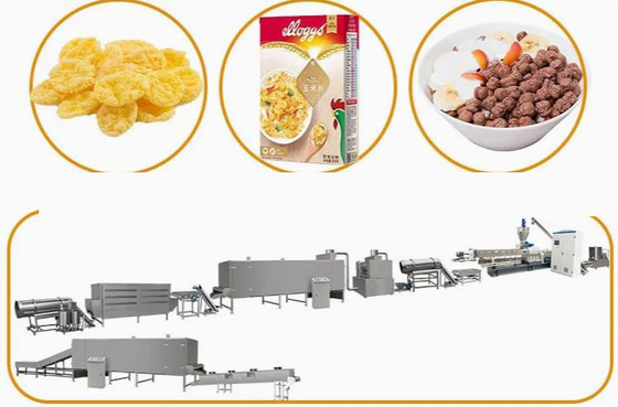 Dây chuyền sản xuất bánh ngô với tiêu chuẩn CE