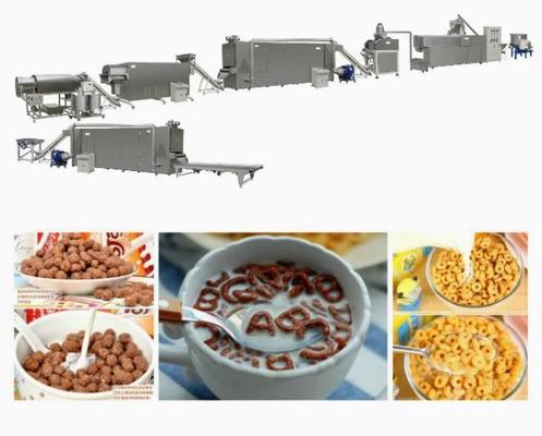 Bữa ăn sáng Ngũ cốc Ngũ cốc máy với công suất lớn 120-300kg / h