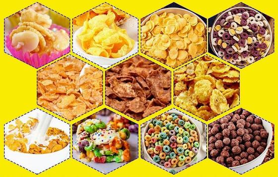 Dây chuyền chế biến bột ngũ cốc hoàn toàn tự động, máy sản xuất bánh snack