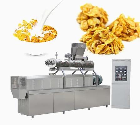 Máy đùn trục vít Twin Corn Flakes Processing Line với các hình dạng khác nhau