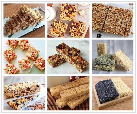 Máy làm thanh ngũ cốc tốc độ cao để cắt thanh Muesli, thời gian sử dụng lâu dài