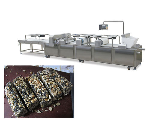 Peanut Bar Cắt ngũ cốc Máy làm thanh năng lượng Dây chuyền chế biến dinh dưỡng