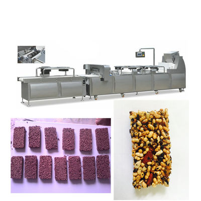 Peanut Bar Cắt ngũ cốc Máy làm thanh năng lượng Dây chuyền chế biến dinh dưỡng