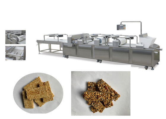 Màn hình cảm ứng PLC Máy cắt thanh Muesli 400kg / giờ