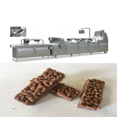 Dây chuyền cắt thanh ngũ cốc Granola bằng thép không gỉ 304 600kg / giờ