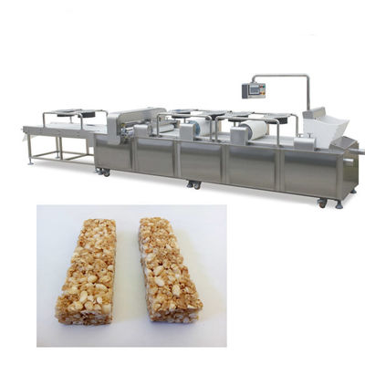 Máy làm bánh kẹo gạo phồng tiêu chuẩn SUS cho thanh ngũ cốc