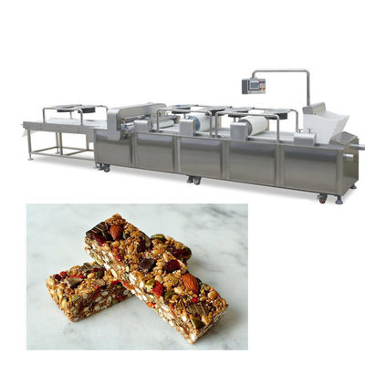 Máy làm bánh kẹo gạo phồng tiêu chuẩn SUS cho thanh ngũ cốc