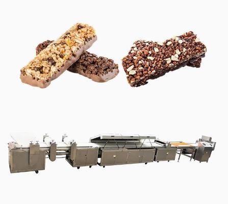 Máy làm ngũ cốc bằng thép không gỉ tự động Hình dạng đồ ăn nhẹ hình chữ nhật