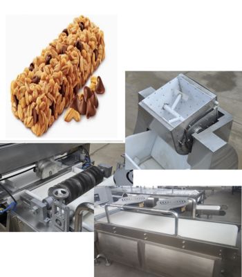 SUS304 Thực phẩm ngũ cốc Bar Making Machine